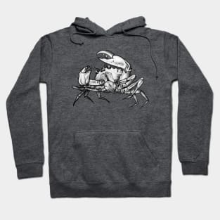 Cancer Crab (White) Hoodie